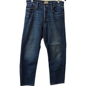 Mother Tomcat High Rise Jeans in Three Little Ships Wash (29)